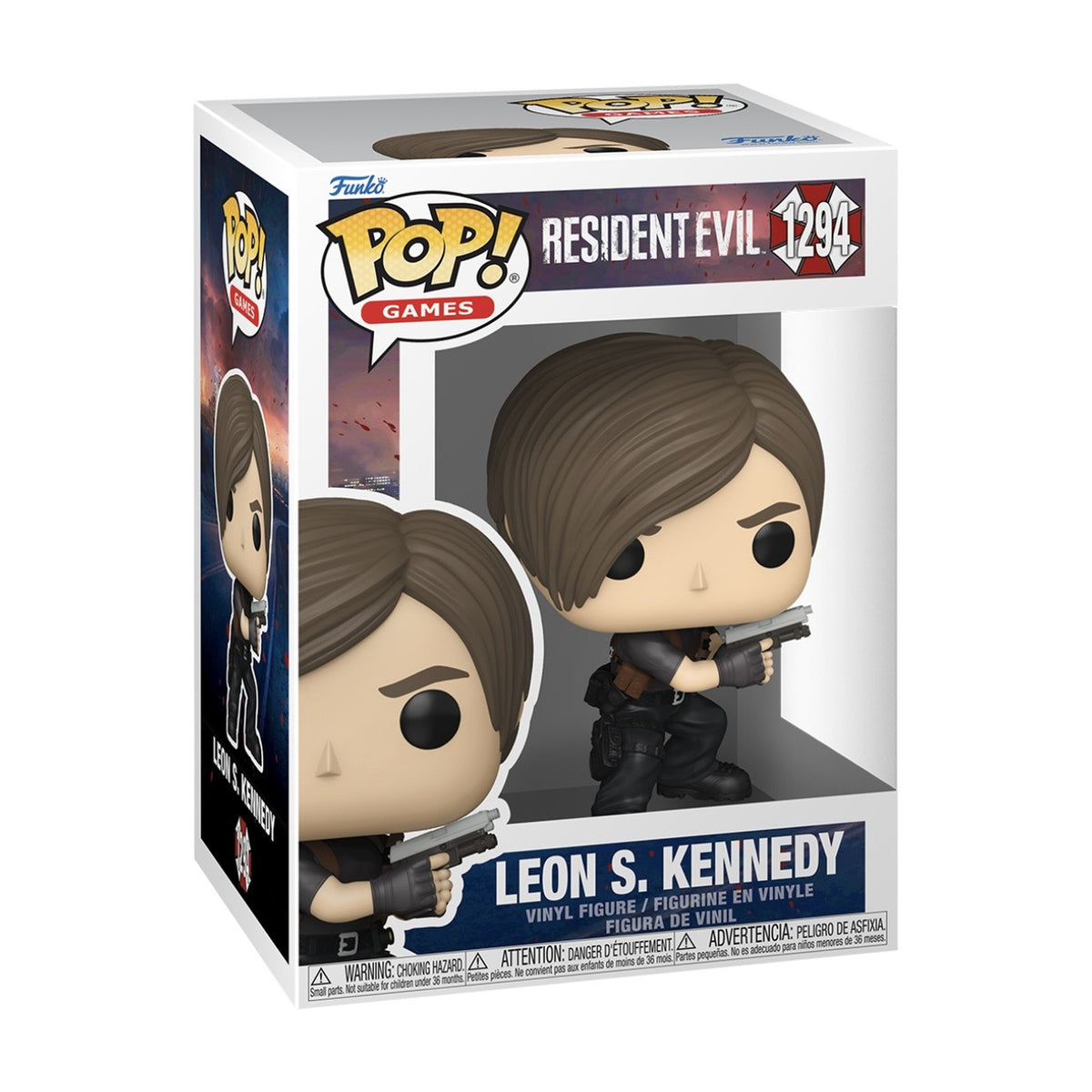 Resident Evil: Leon S. Kennedy Pop! Vinyl Figure