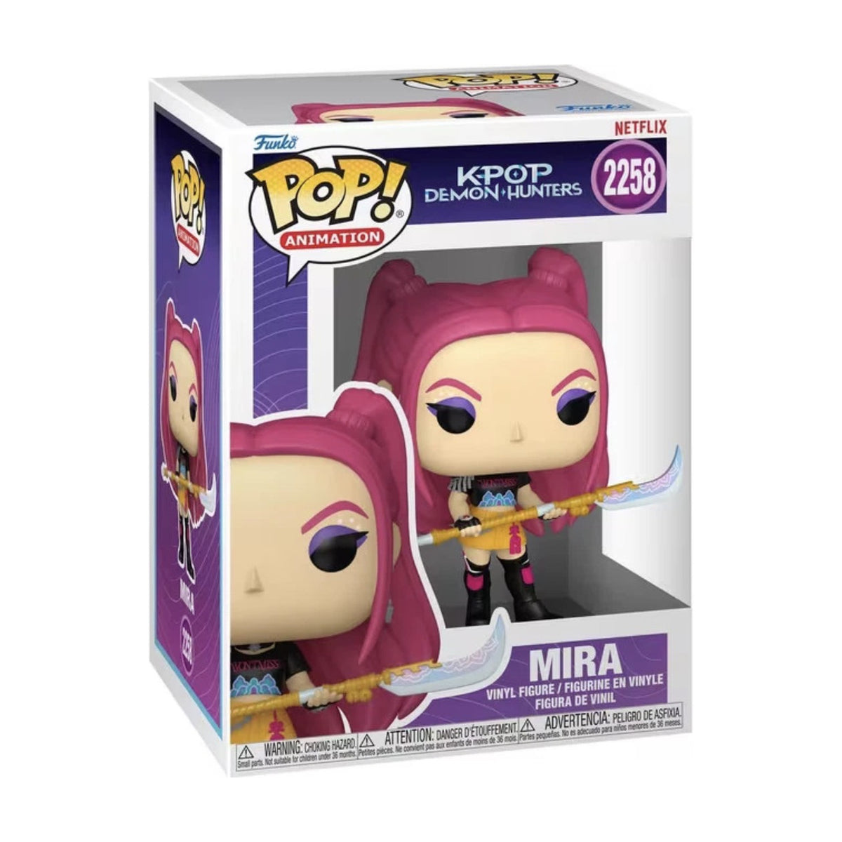 KPOP Demon Hunters: Mira Pop! Vinyl Figure
